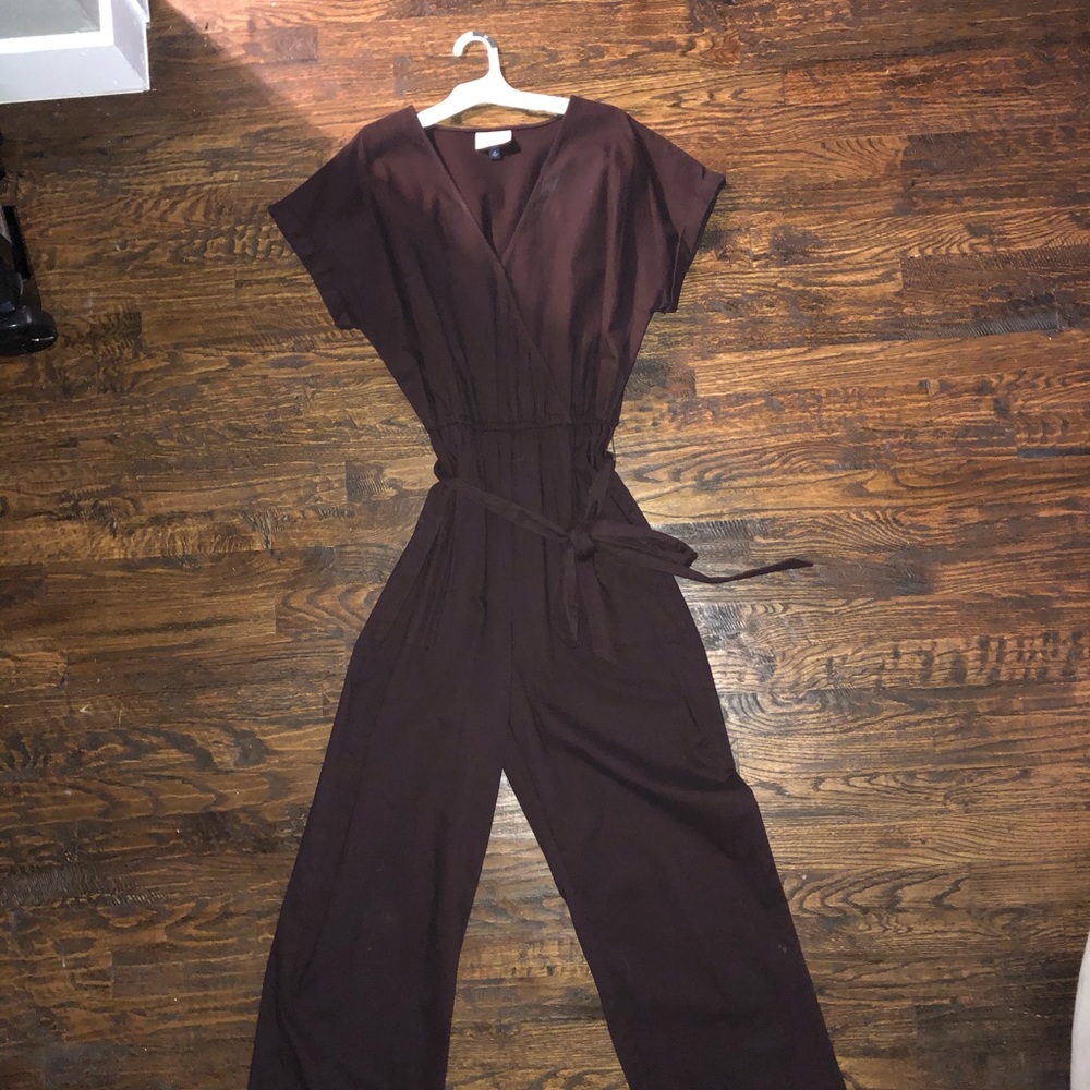 Deep purple jumpsuit